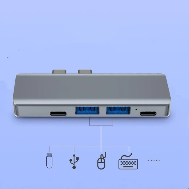 Alt view image 3 of 5 - Computer Converter hub3.0 Docking Station