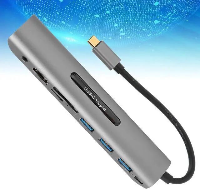 Alt view image 4 of 7 - TypeC Docking Station, Computer Supplies, Durable for Mobile Hard Disk Computer Repair Shop Keyboard Home