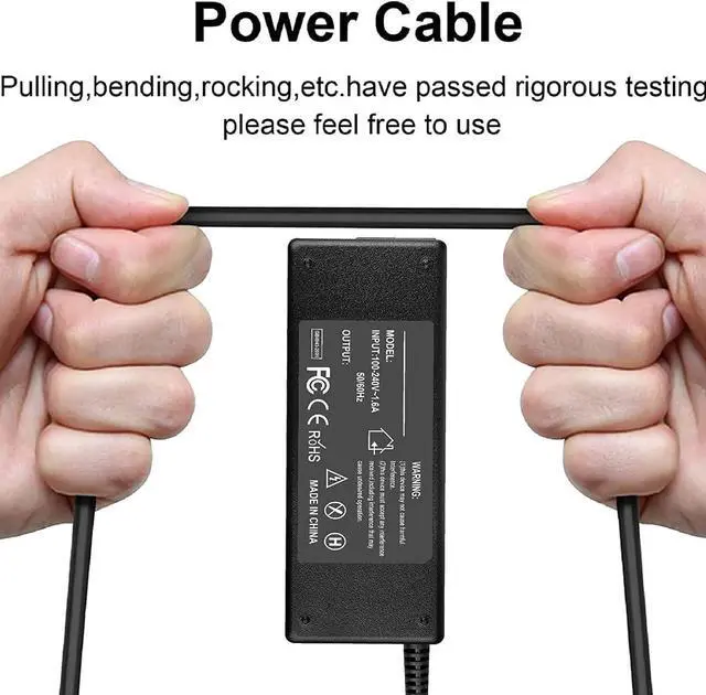 Alt view image 4 of 7 - Nuxkst AC Adapter for Alienware Aurora M9700 MALX Charger Switch Mode Power Supply Cord