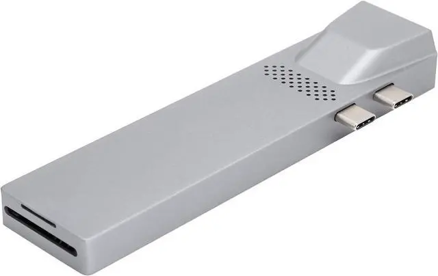 Alt view image 7 of 7 - EBTOOLS 8 Port USB 3.0 Hub, Ultra Slim Data USB Hub with 4K Output, 3 .0 Ports, SDMicro SD Card Reader for Computer Office Home