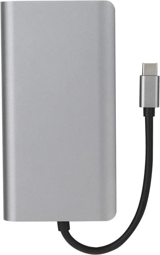 Alt view image 7 of 7 - EBTOOLS TypeC Docking Station, Portable TypeC to Rj45 VGA USB3.0 SD HDTV PD Interface Hub Converter for PC