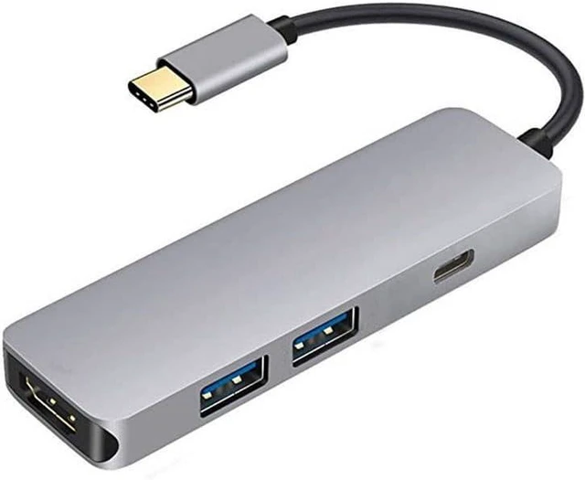Alt view image 5 of 5 - 2 x Type-C 4-in-1 Docking Station hub