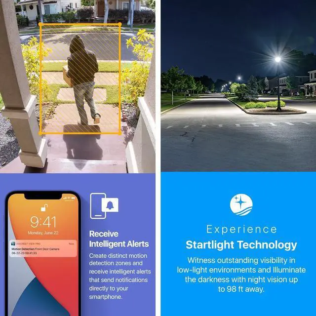 Alt view image 4 of 7 - Amcrest UltraHD 5MP Outdoor POE Camera 2592 x 1944p Bullet IP Security Camera, Outdoor IP67 Waterproof, 103° Viewing Angle, 2.8mm Lens, 98.4ft Night Vision, 5-Megapixel, IP5M-B1186EW-28MM (White)