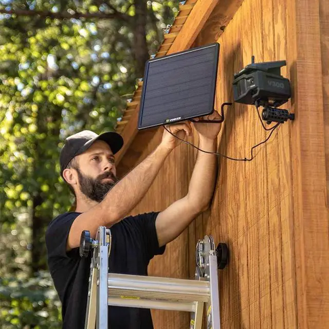 Alt view image 5 of 6 - VOSKER 2 in 1 Solar 15 000 mAh Wireless Outdoor Universal Charger USB Battery Pack Power Bank for Smartphones Tablets Compatible with V150 V200 & V300 Models.