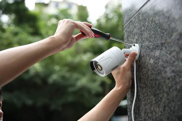 Alt view image 4 of 6 - SANNCE 5MP PoE IP Security Camera for PoE NVR, 2Pcs Outdoor Weatherproof Cameras with Smart IR LEDs, Night Vision, Motion Detection, One-Way Audio, Compatible with Alexa