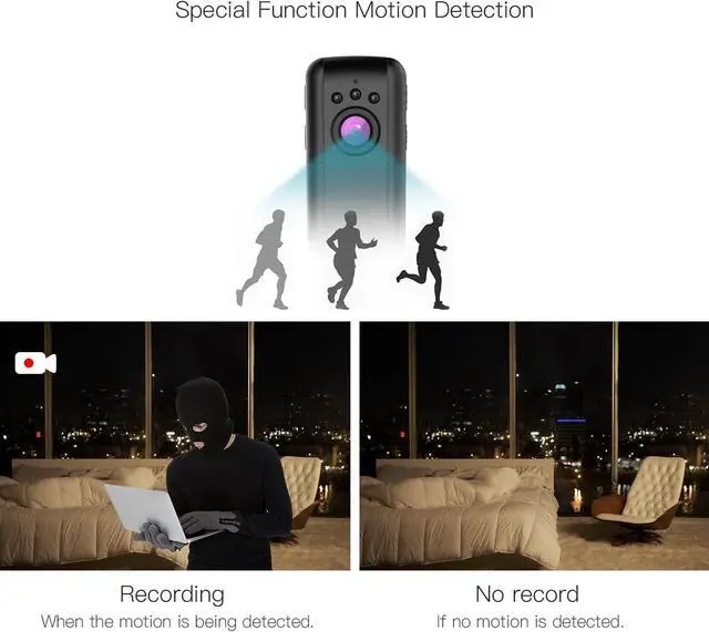 Alt view image 4 of 4 - Wifi Wireless Pen Camera 1080P HD Nanny Cam with Night Vision,Portable Body Cam Recorder with Real-time Live Stream Support Smartphone APP