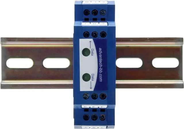 Alt view image 3 of 3 - Advantech BB-485OPDR, RS-422/485 Isolated Extender, DIN Rail