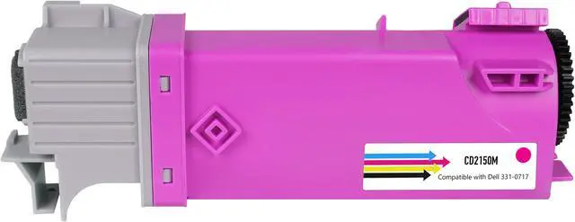 Alt view image 2 of 6 - Supplies Outlet Compatible Toner Cartridge for Dell331-071733 (Magenta,1 Pack)