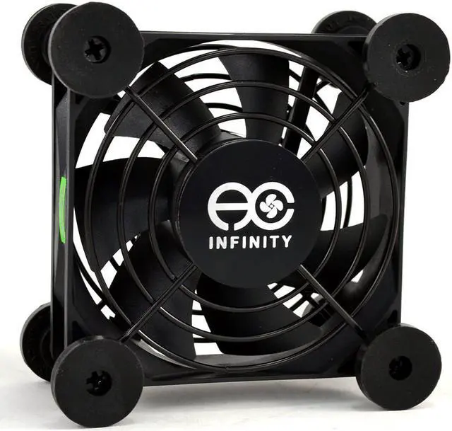 Alt view image 2 of 20 - AC Infinity MULTIFAN S1, Quiet 80mm USB Fan for Receiver DVR Playstation Xbox Computer Cabinet Cooling