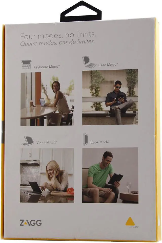 Alt view image 2 of 18 - Zagg - Folio Slim Keyboard Case For Apple Ipad Mini - Black