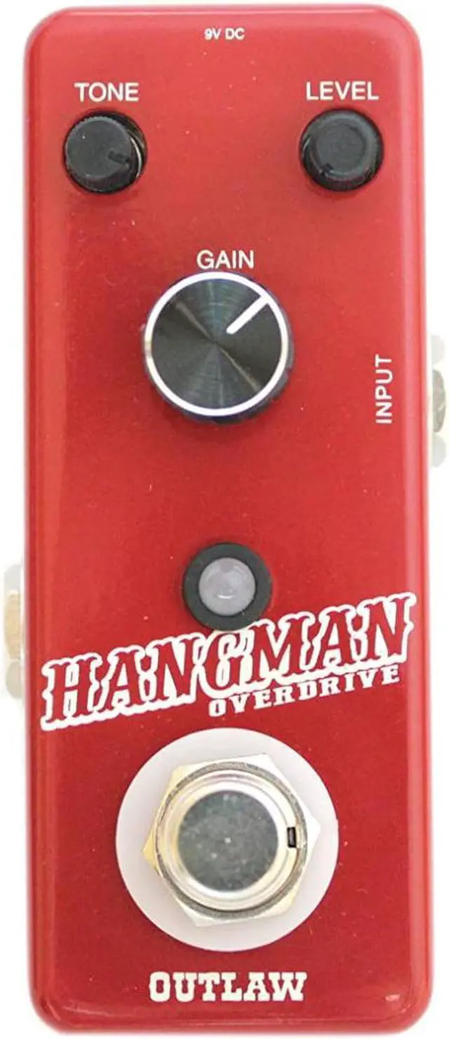 Alt view image 8 of 19 - Outlaw Effects Hangman Guitar Overdrive Pedal