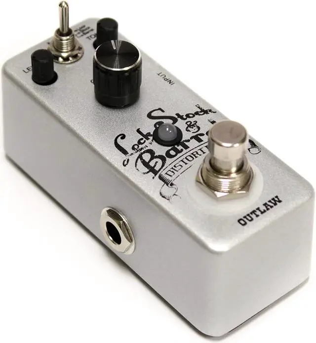 Alt view image 7 of 20 - Outlaw Effects Lock-Stock-Barrel Guitar Distoriton Pedal