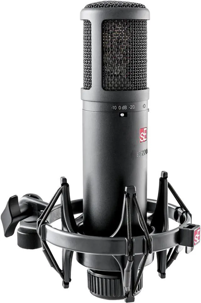 Alt view image 9 of 20 - sE Electronics sE2200 Large Diaphragm Condenser Microphone