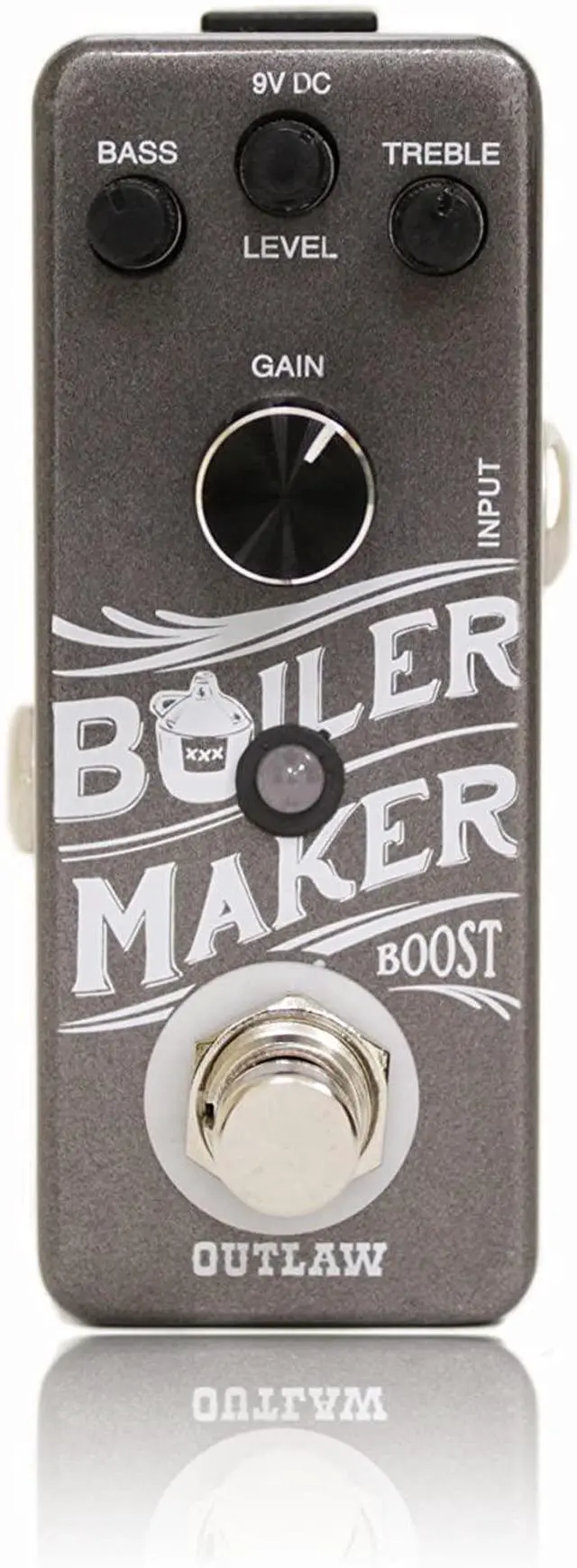 Alt view image 4 of 12 - Outlaw Effects Boilermaker Clean Boost Guitar Effects Pedal
