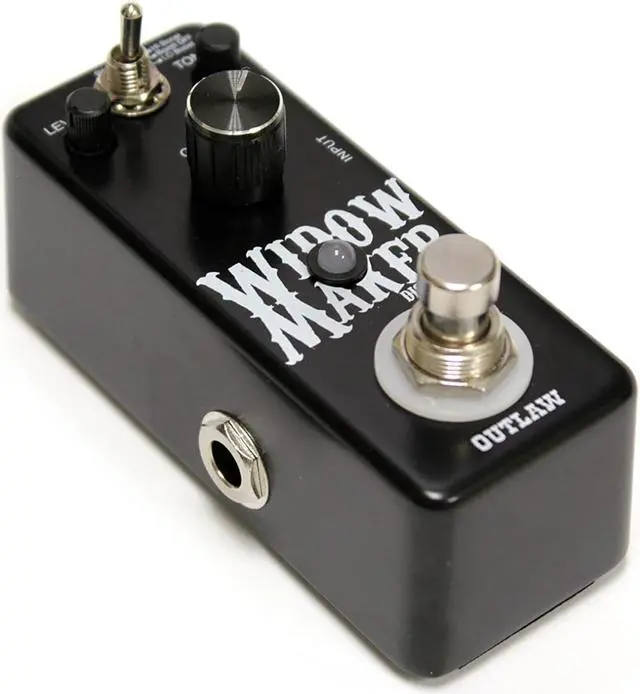 Alt view image 6 of 20 - Outlaw Effects Widow Maker Metal Guitar Distortion Pedal
