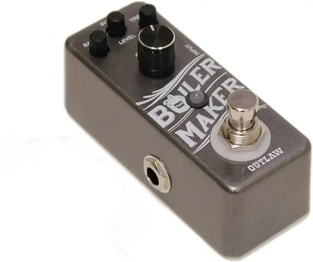 Alt view image 3 of 12 - Outlaw Effects Boilermaker Clean Boost Guitar Effects Pedal
