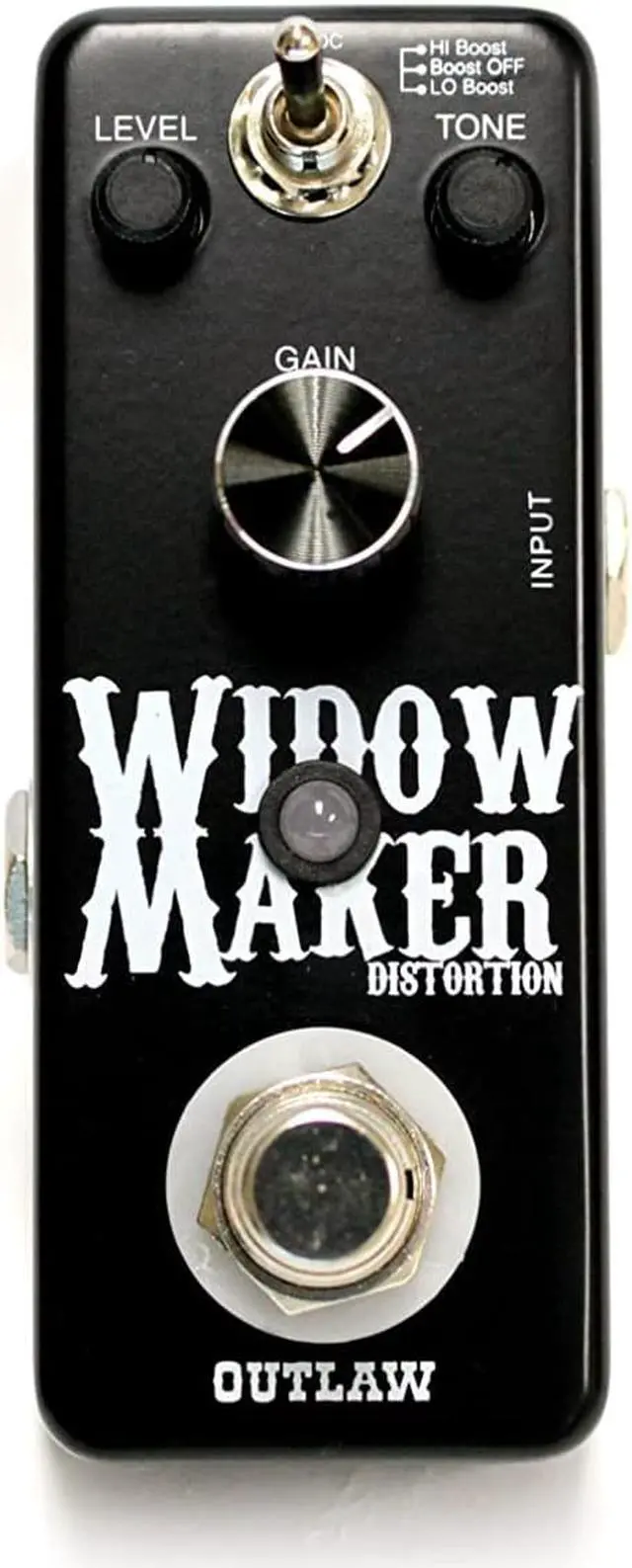 Alt view image 7 of 20 - Outlaw Effects Widow Maker Metal Guitar Distortion Pedal