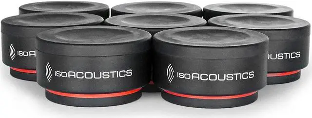 Alt view image 8 of 20 - IsoAcoustics ISO-PUCK MINI Vibration Isolators for Small Studio Monitors and Speakers (8-pack)