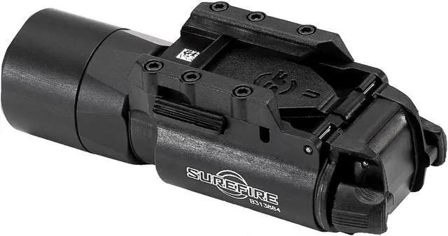 Alt view image 20 of 20 - Surefire Weapon Mounted Flashlight, LED, 600 lm, Blk   X300U-A