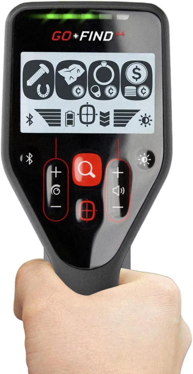 Alt view image 8 of 17 - Minelab GO-FIND 44 Metal Detector