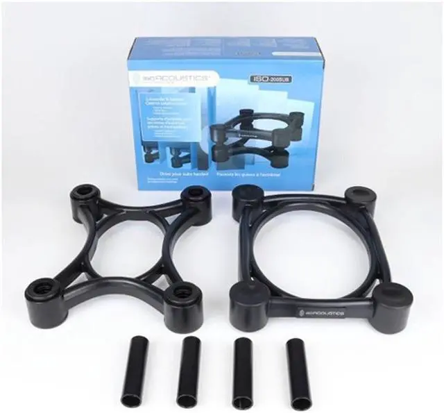 Alt view image 15 of 19 - IsoAcoustics ISO-200Sub Subwoofer Acoustic Isolation Stand