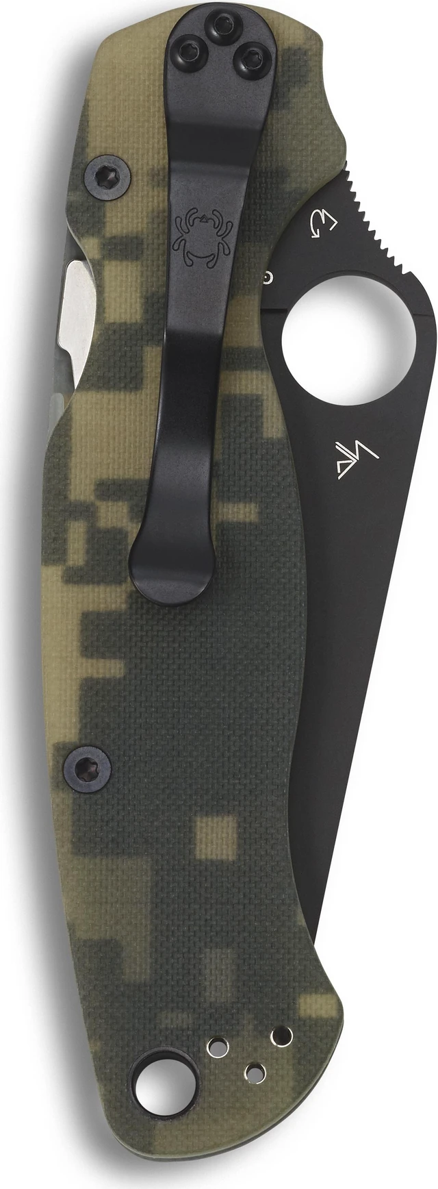 Alt view image 5 of 6 - Spyderco ParaMilitary 2 Digicam Knife C81GPCMOBK2