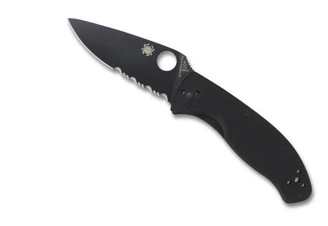 Alt view image 11 of 19 - SPYDERCO C122GBBKPS SPYDERCO TENACIOUS G-10 COMBO BLK