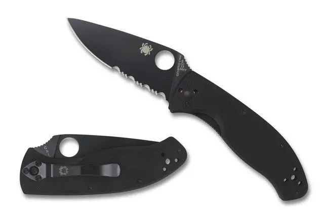 Alt view image 13 of 19 - SPYDERCO C122GBBKPS SPYDERCO TENACIOUS G-10 COMBO BLK