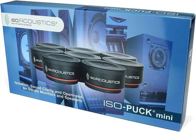 Alt view image 13 of 20 - IsoAcoustics ISO-PUCK MINI Vibration Isolators for Small Studio Monitors and Speakers (8-pack)