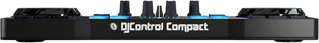 Alt view image 20 of 20 - Hercules 4780843 DJControl Compact super-mobile USB Controller with 8 Trigger Pads and 2 Virtual Turntable Decks