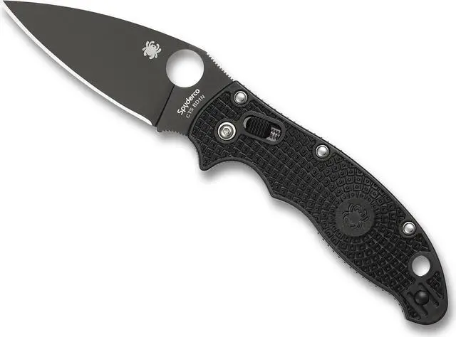 Alt view image 9 of 13 - Spyderco Manix 2 Lightweight Folding Knife w/3.37" Blk Blade