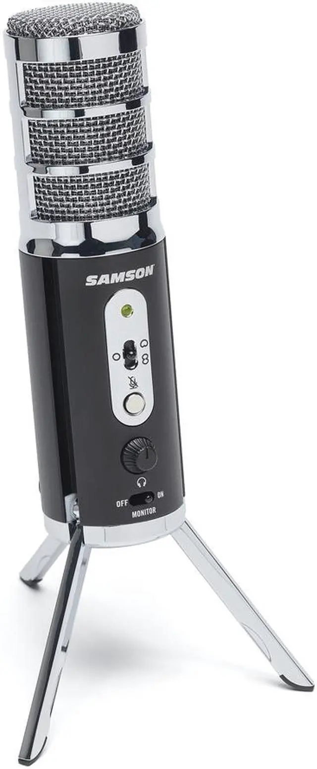 Alt view image 12 of 20 - Samson Satellite USB/iOS Broadcast Microphone for Recording, Podcasting and Streaming (SASAT)