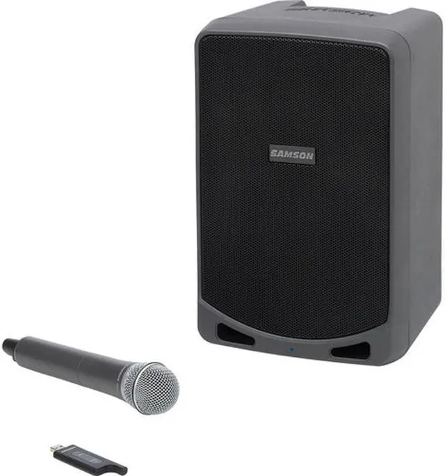Alt view image 17 of 20 - Samson Expedition XP106w Rechargeable Wireless Portable PA System with Bluetooth