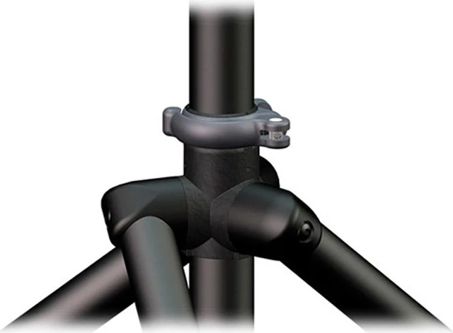 Alt view image 18 of 20 - Ultimate Support TS-80B Standard Speaker Stand Black