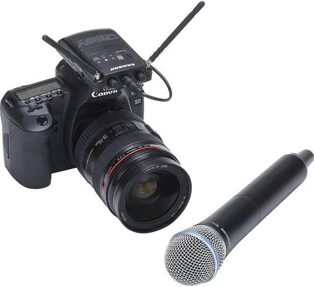 Alt view image 14 of 20 - Samson SWC88VHQ8-K Concert 88 Camera HH Q8