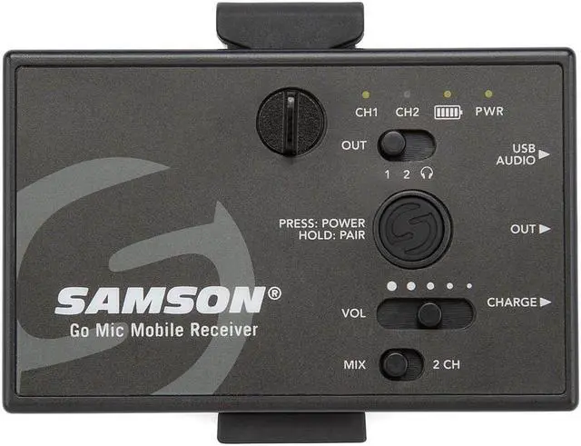 Alt view image 17 of 20 - Samson Go Mic Mobile Professional Wireless System for Mobile Video