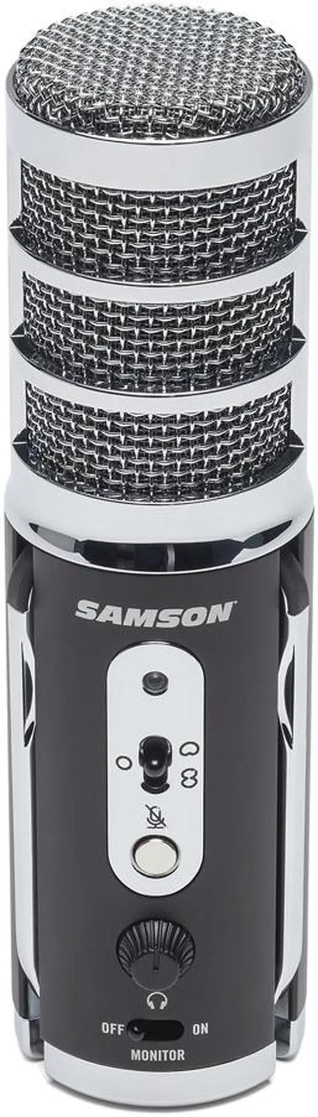 Alt view image 11 of 20 - Samson Satellite USB/iOS Broadcast Microphone for Recording, Podcasting and Streaming (SASAT)