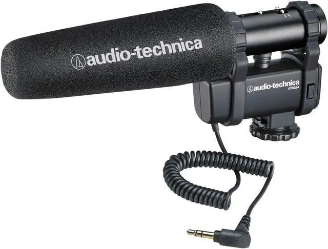 Alt view image 16 of 20 - Audio-Technica AT8024 Stereo/Mono Camera-Mount Microphone