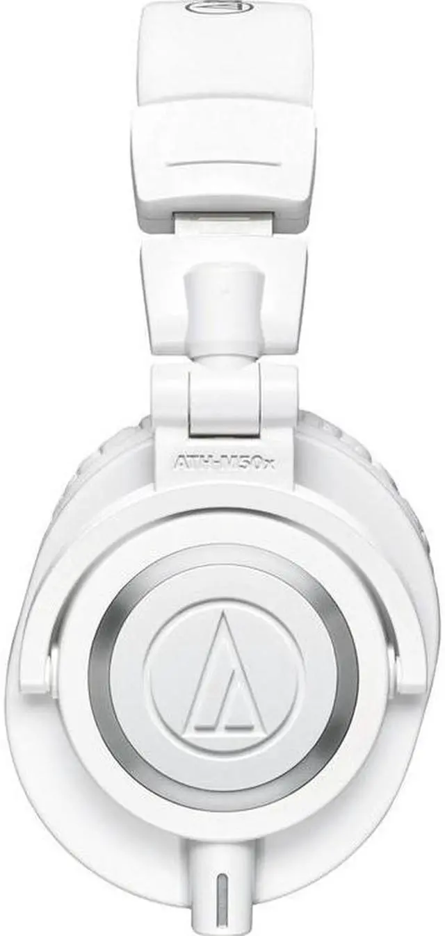 Alt view image 10 of 20 - Audio Technica ATH-M50x Closed-Back Monitoring Headphones (White)