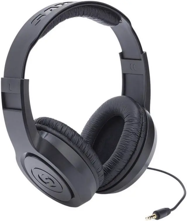 Alt view image 13 of 20 - Samson SR350 Over-Ear Stereo Headphones