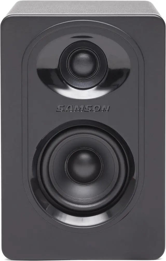 Alt view image 19 of 20 - Samson MediaOne M30 Powered Studio Monitors (Pair)