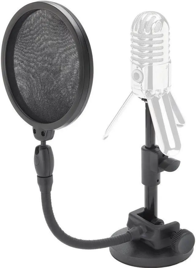 Alt view image 5 of 11 - Samson MD2/PS05 Bundle Desktop Microphone Stand and Pop Filter