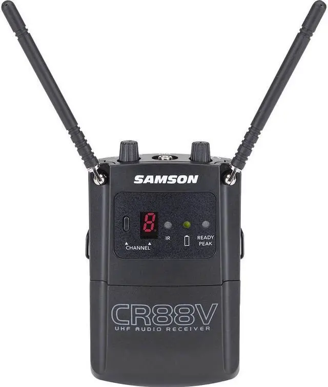 Alt view image 17 of 20 - Samson SWC88VHQ8-K Concert 88 Camera HH Q8