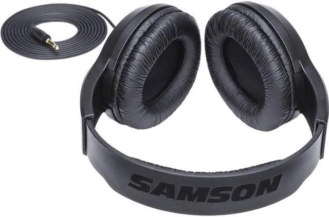 Alt view image 16 of 20 - Samson SR350 Over-Ear Stereo Headphones