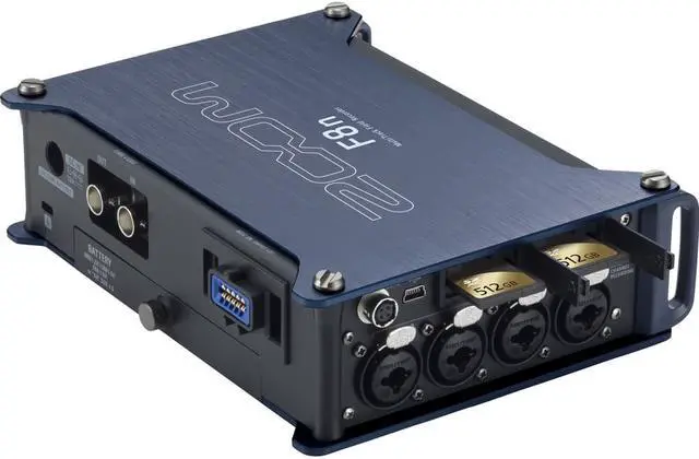 Alt view image 5 of 13 - zoom f8n multitrack field recorder