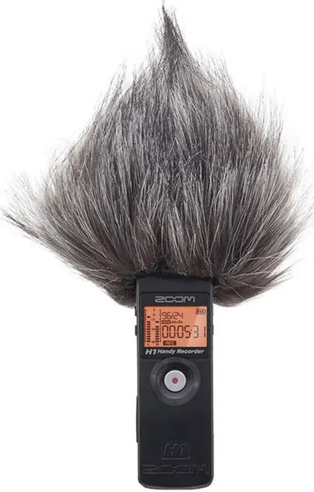 Alt view image 11 of 14 - Zoom Hairy Windscreen for Handy Recorders #ZWSU1