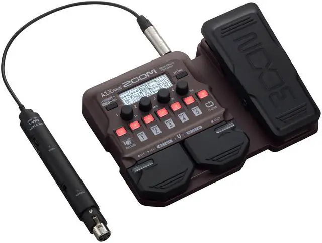 Alt view image 10 of 20 - Zoom A1 Four Acoustic Instrument Multi-Effect Processor