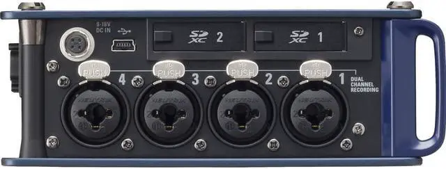 Alt view image 6 of 13 - zoom f8n multitrack field recorder
