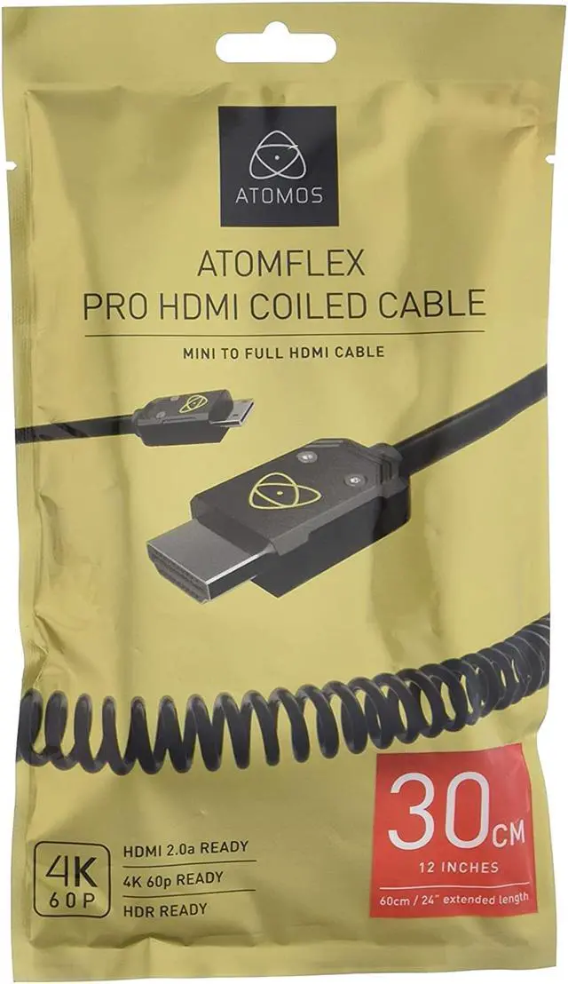 Alt view image 4 of 11 - Atomos AtomFlex HDMI Digital Audio/Video Cable