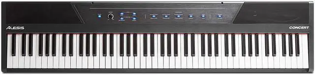 Alt view image 6 of 13 - Alesis Concert 88-Key Digital Piano with Full-Sized Keys